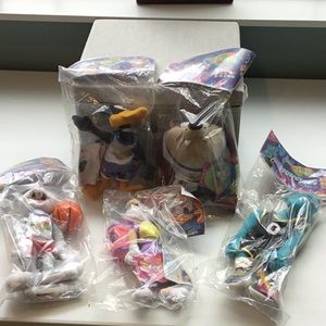 Space Jams stuffed Looney Tunes. Originals, still in plastic. McDonald’s 1996.